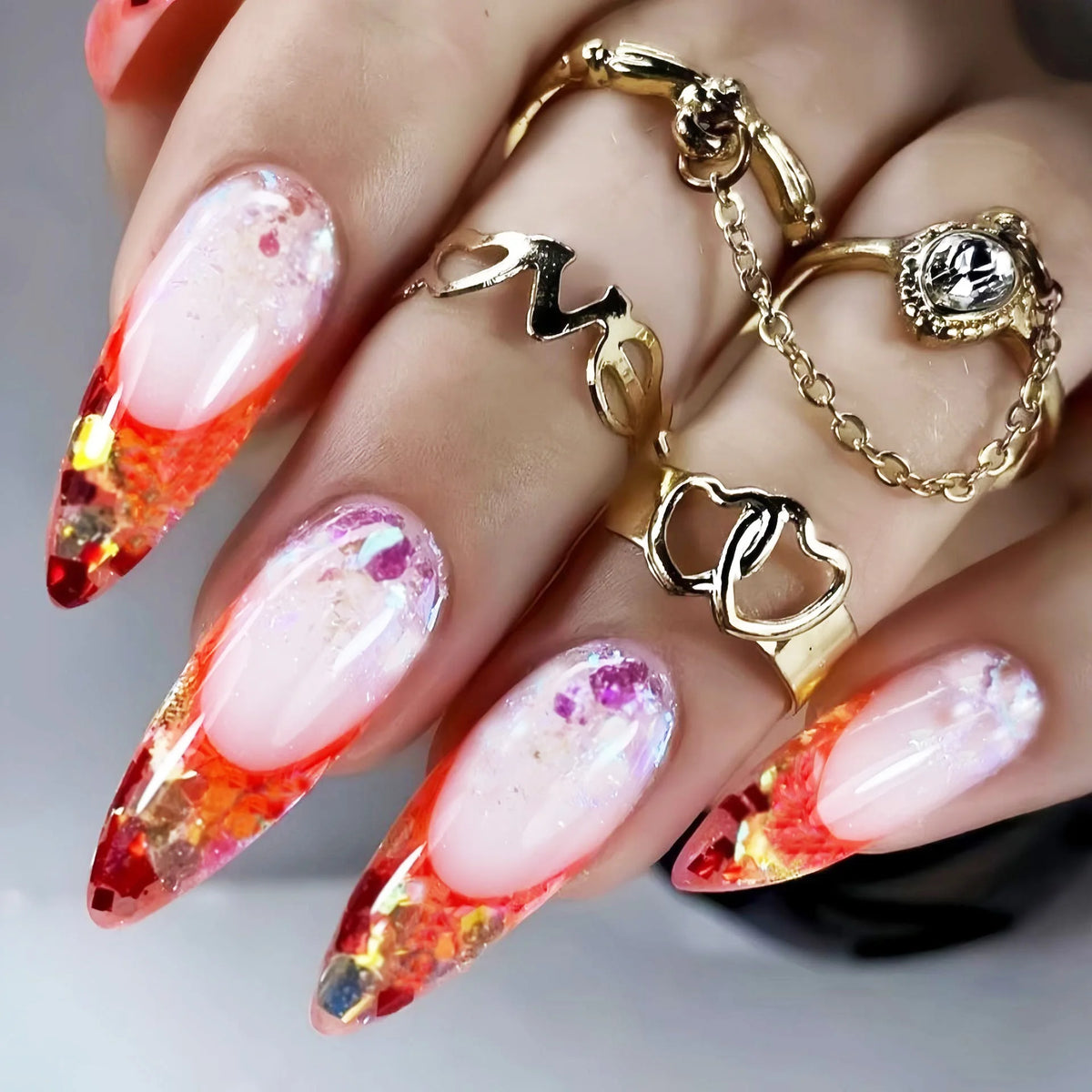Uñas pink