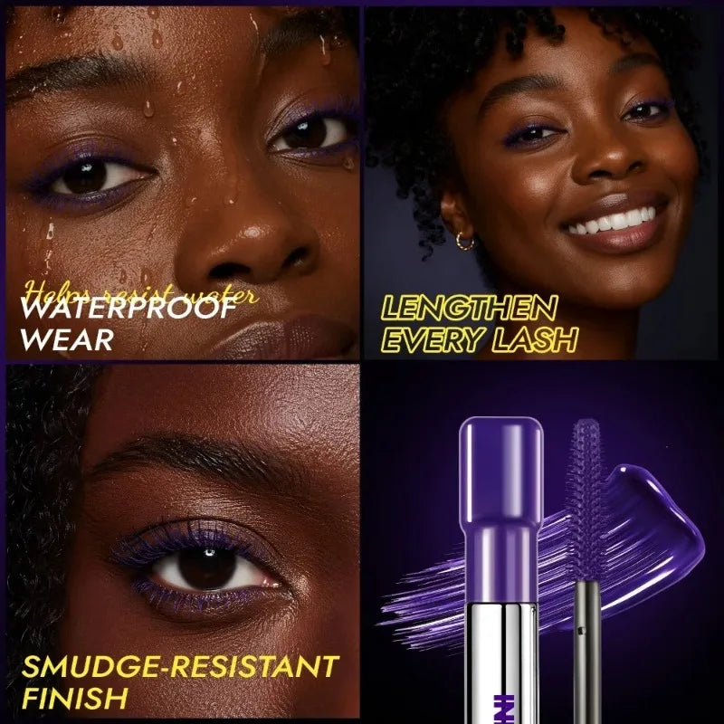 8 Color Silk Fiber Matte Mascara