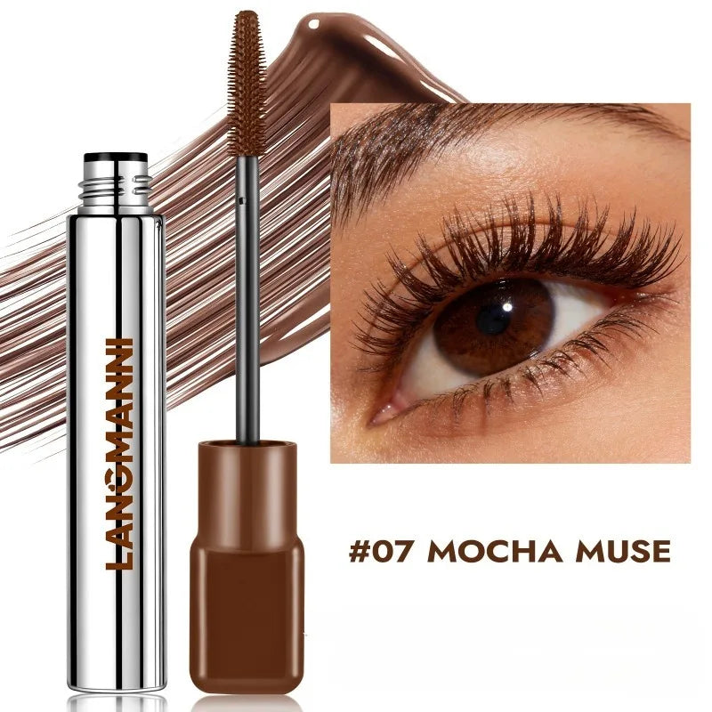 8 Color Silk Fiber Matte Mascara