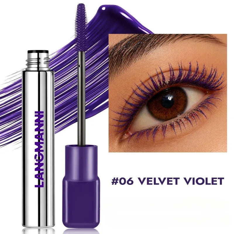 8 Color Silk Fiber Matte Mascara