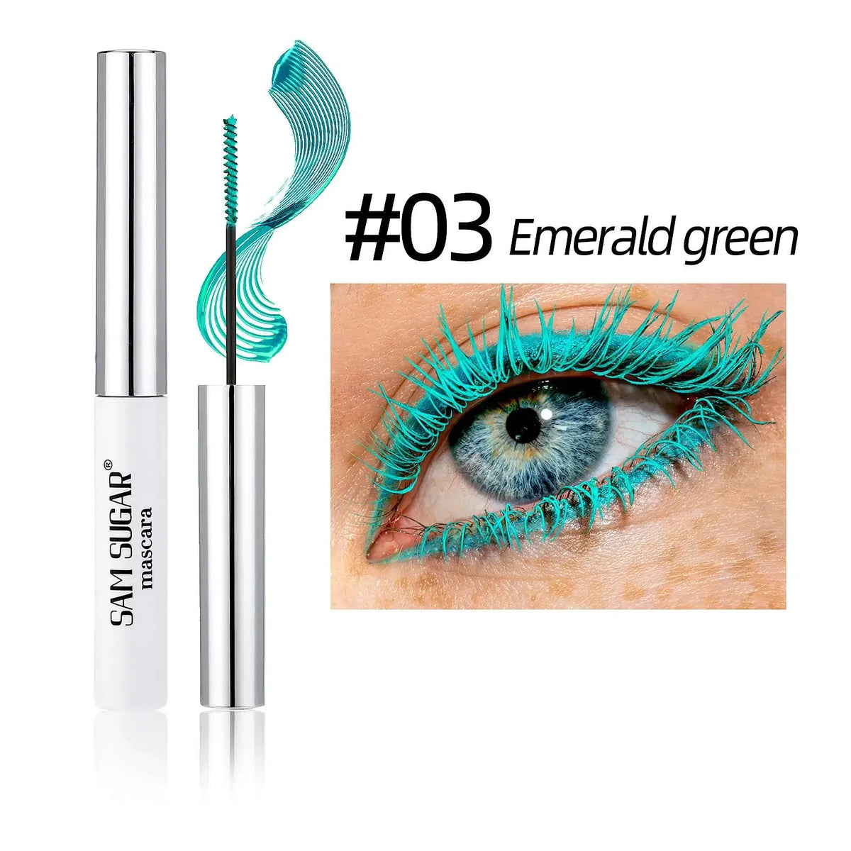 Mascara 12 Colors Waterproof