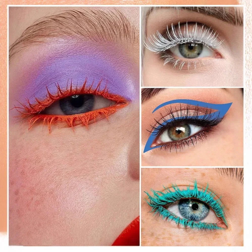 Mascara 12 Colors Waterproof