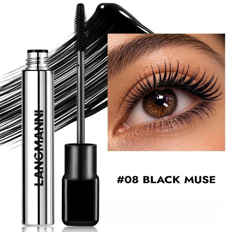 8 Color Silk Fiber Matte Mascara