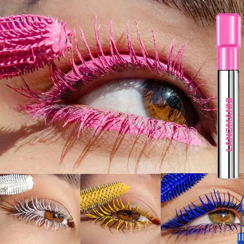 8 Color Silk Fiber Matte Mascara