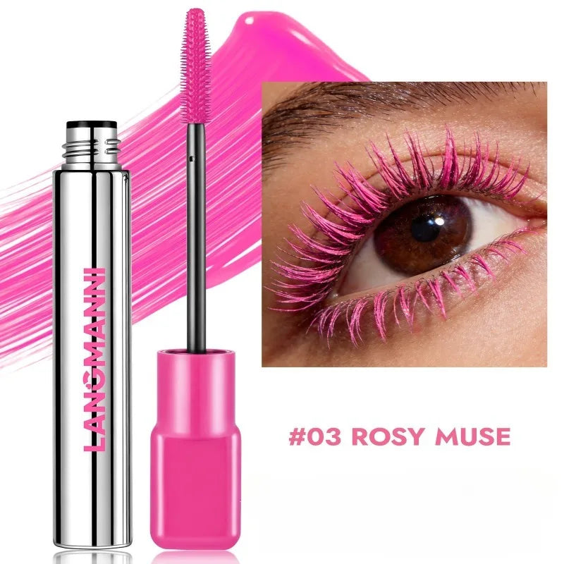 8 Color Silk Fiber Matte Mascara