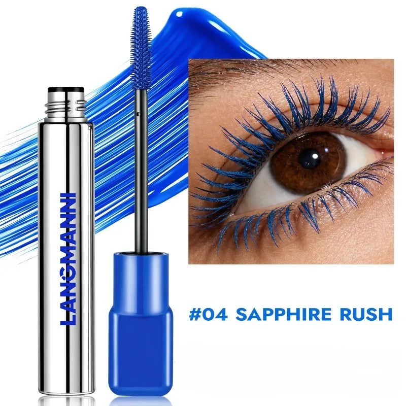 8 Color Silk Fiber Matte Mascara